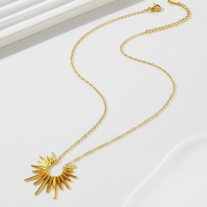 Solar Riot Pendant Necklace