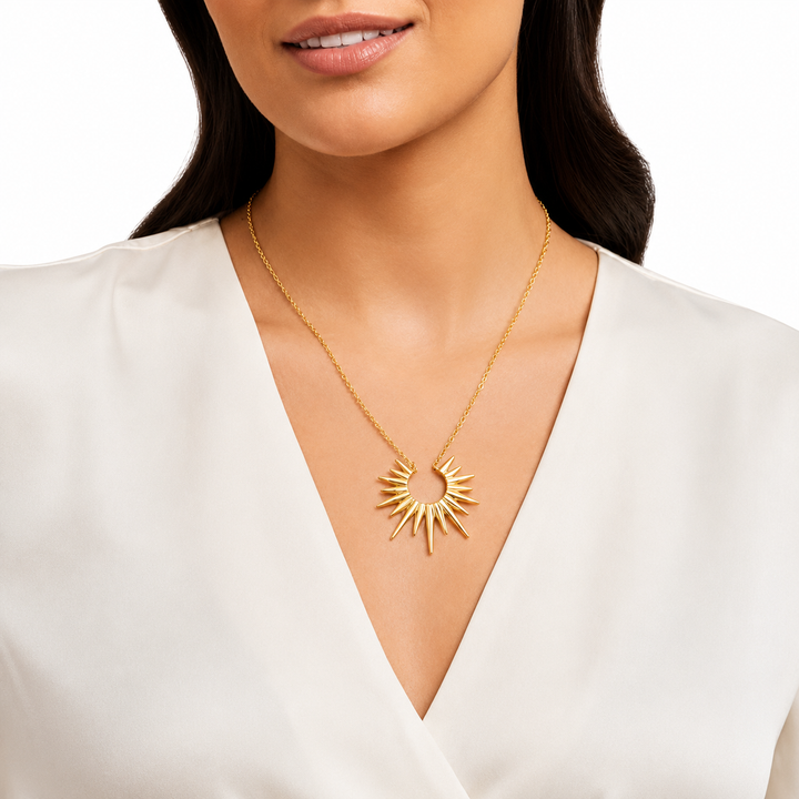 Solar Riot Pendant Necklace