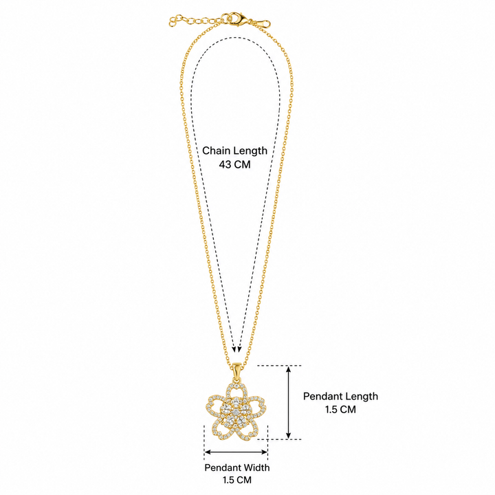 Floréa Bloom Pendant Necklace