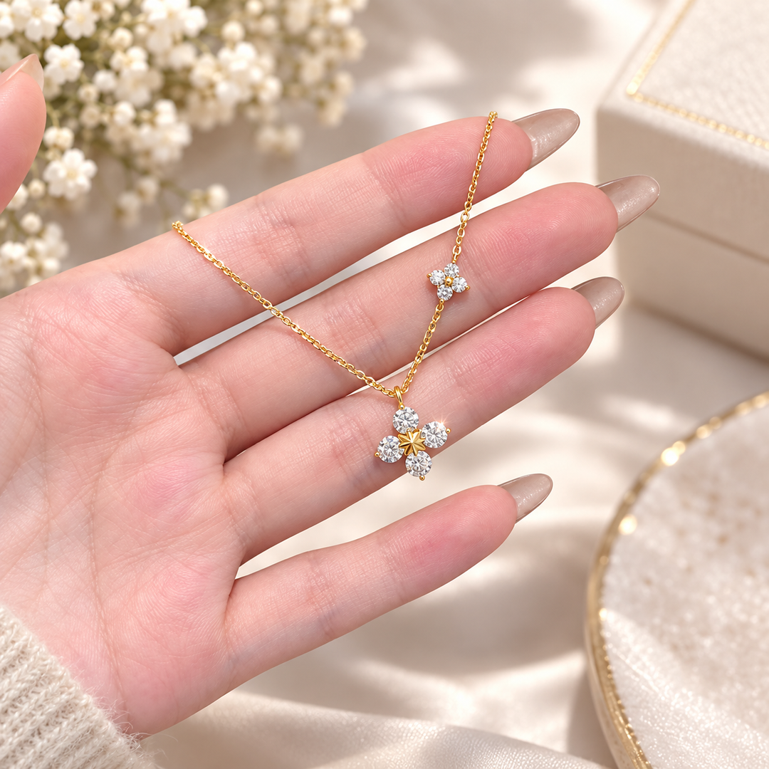 Daisy Glow Sparkling Necklace