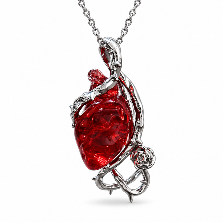 Crimson Heart Necklace