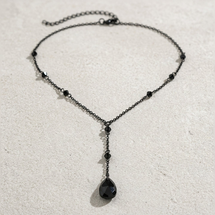Midnight Drop Necklace