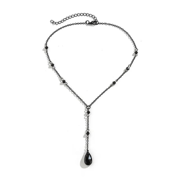 Midnight Drop Necklace