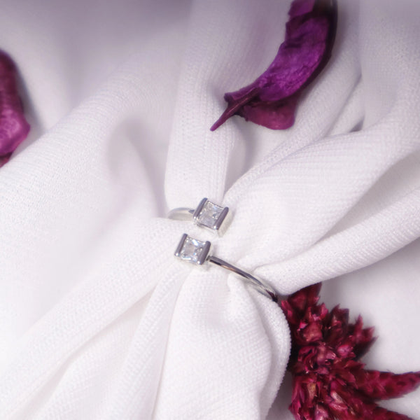 Nairobi Dual Ring - Silver