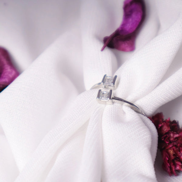 Nairobi Dual Ring - Silver