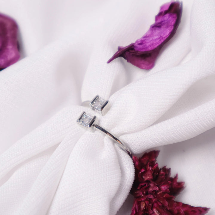 Nairobi Dual Ring - Silver - Salty Accessories