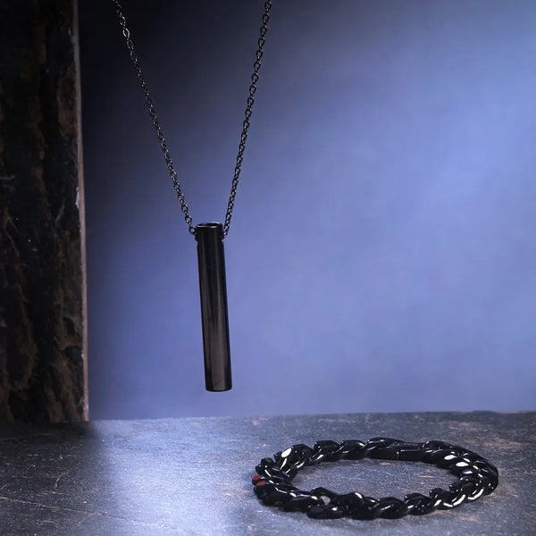 Night Alpha Bracelet & Chain Combo