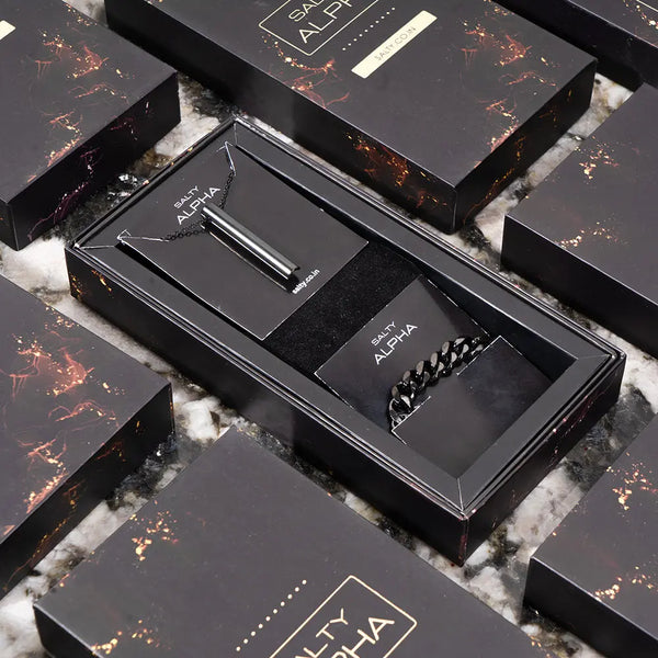 Night Alpha Bracelet & Chain Combo