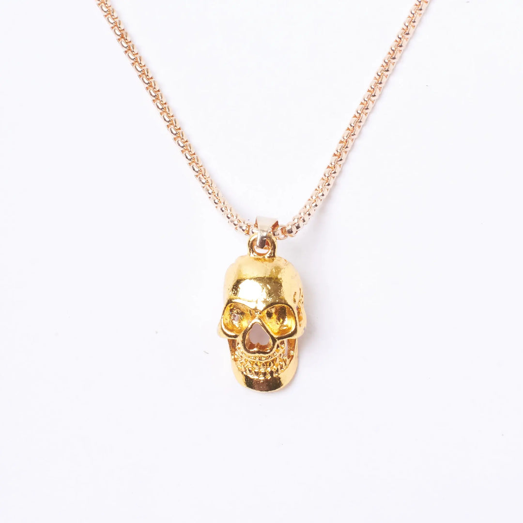 Night King Golden Skull Pendant - Salty Accessories