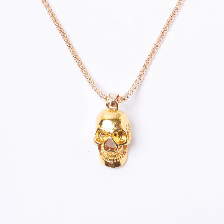 Night King Golden Skull Pendant - Salty Accessories