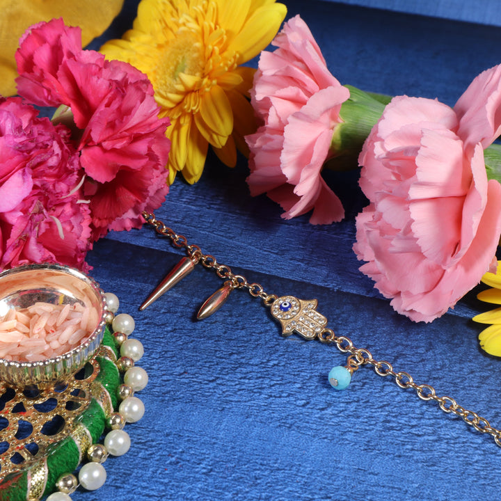 No Evil Tassel Hamsa Bracelet - Salty Accessories
