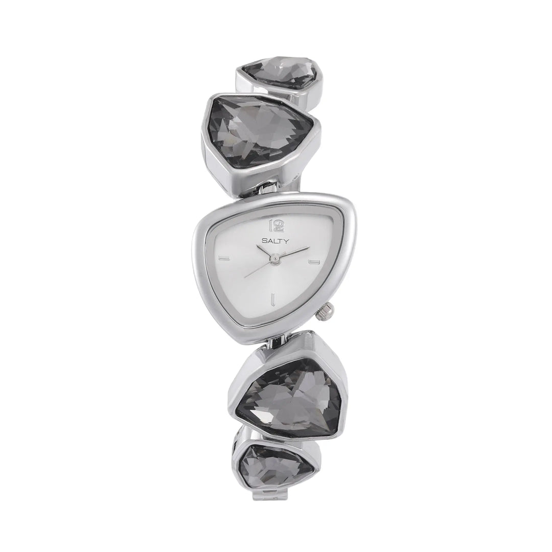 Noir Gleam Watch Bracelet Stack | Salty