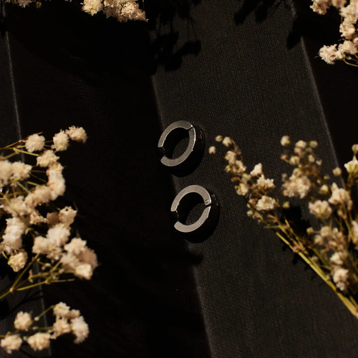 Non-pierced Clip On Earrings Silver - Salty Accessories