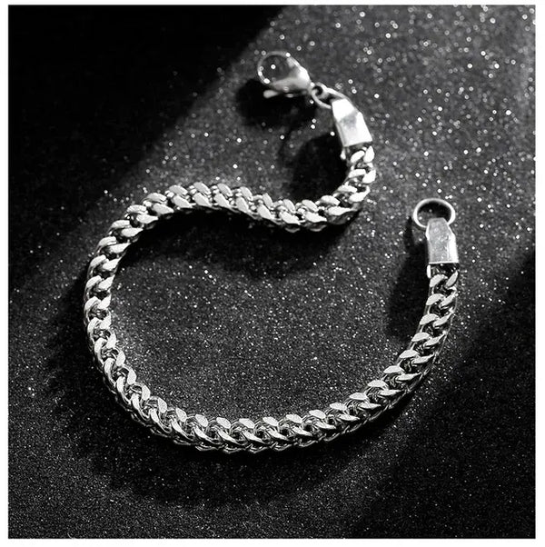 Nonchalant Silver Bracelet
