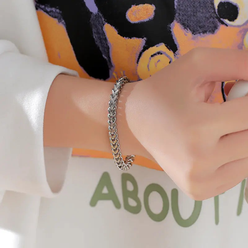 Nonchalant Silver Bracelet - Salty Accessories