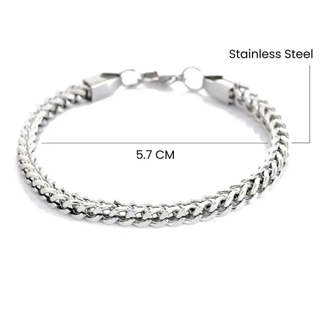 Nonchalant Silver Bracelet - Salty Accessories