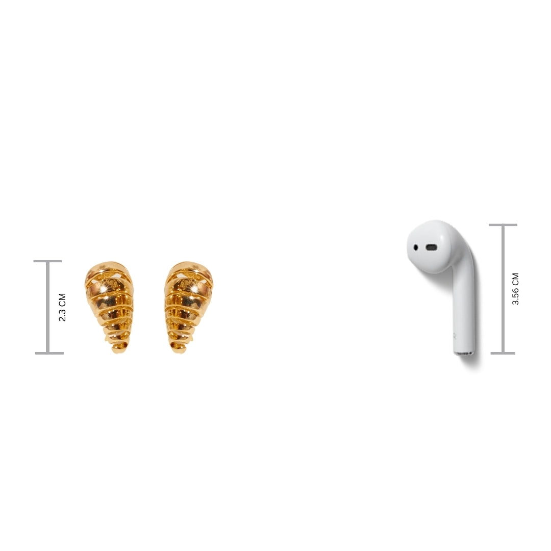 North Star Golden Earrings