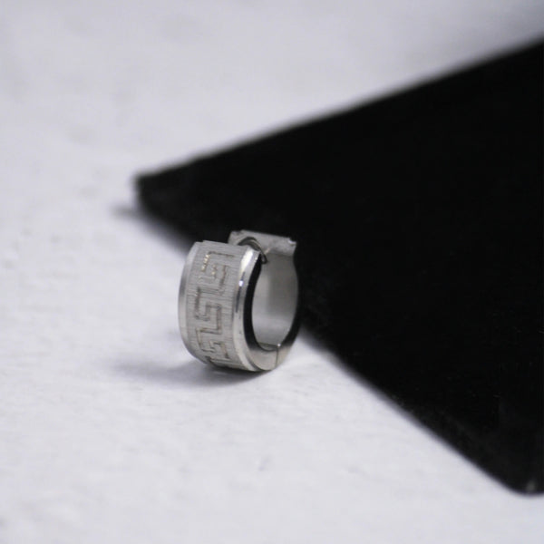 Novelty Silver Ear Piece 1-Side