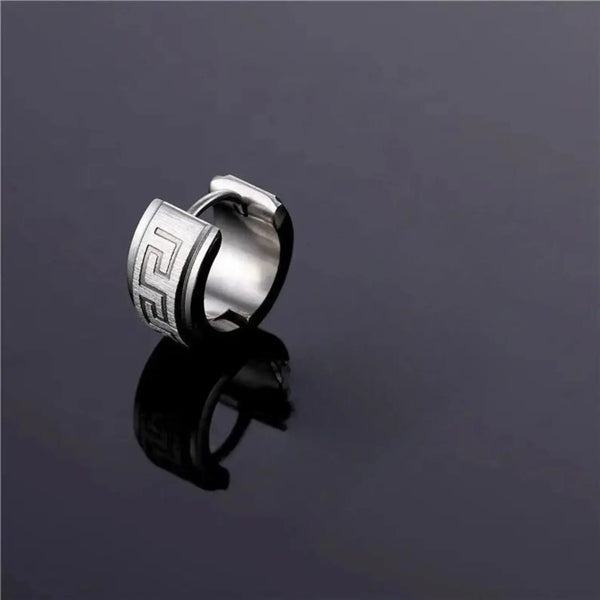 Novelty Silver Ear Piece 1-Side