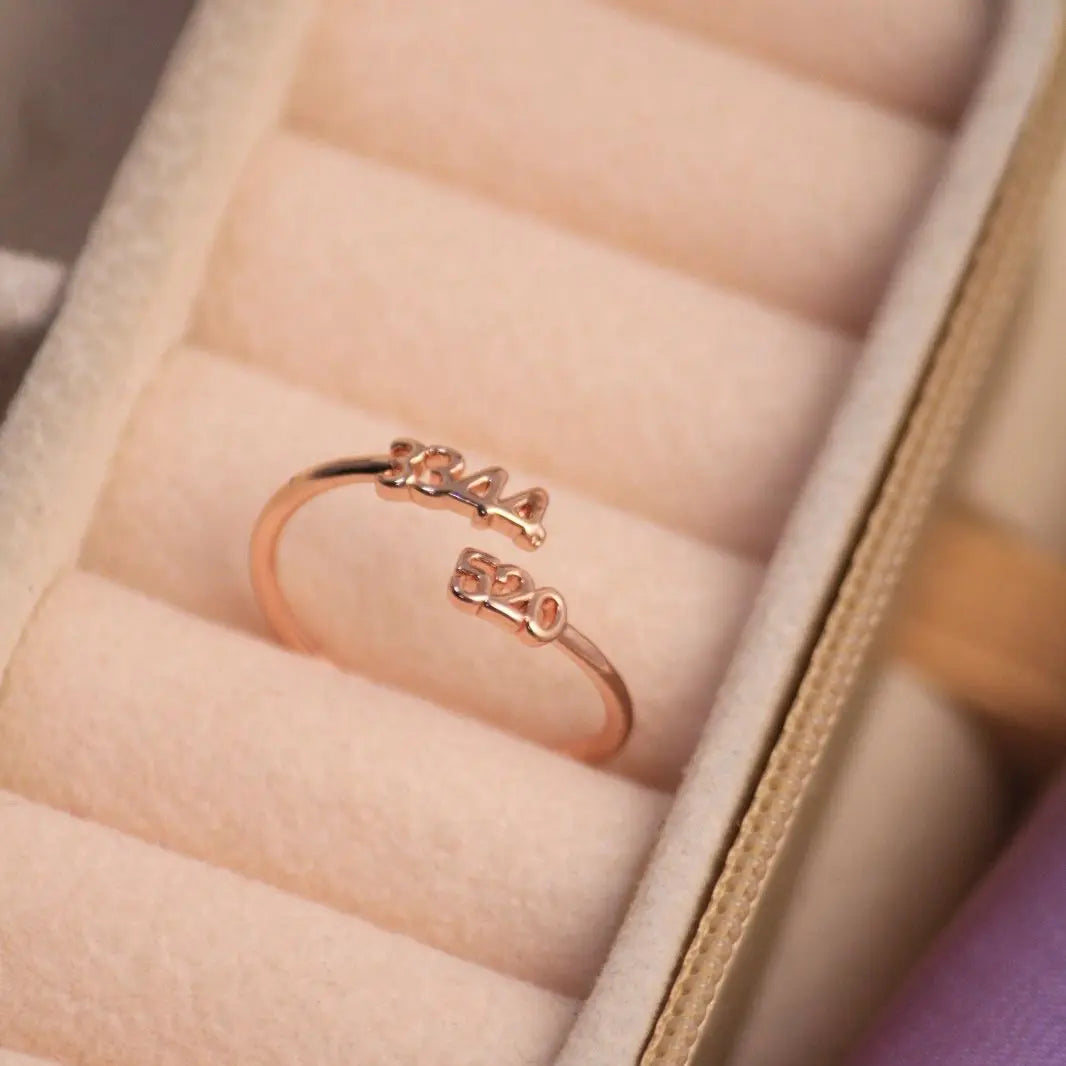Numerical Blessed Ring - Salty Accessories