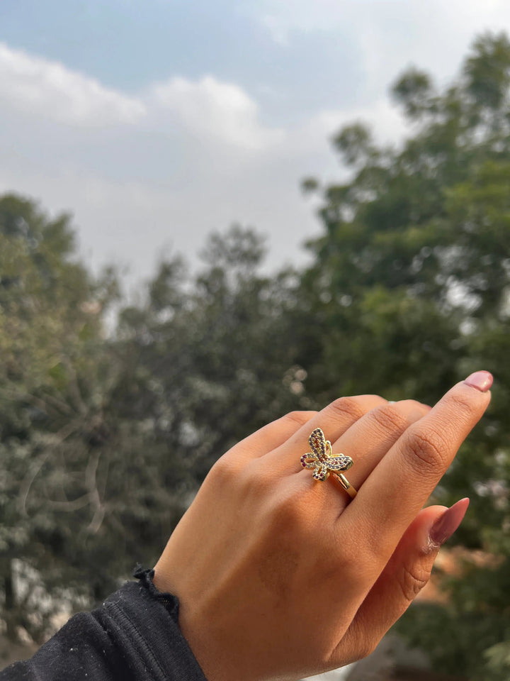 Nymph Wings Ring - Salty Accessories