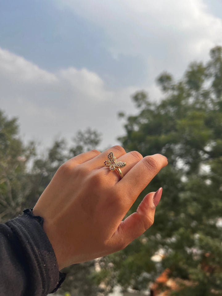 Nymph Wings Ring - Salty Accessories