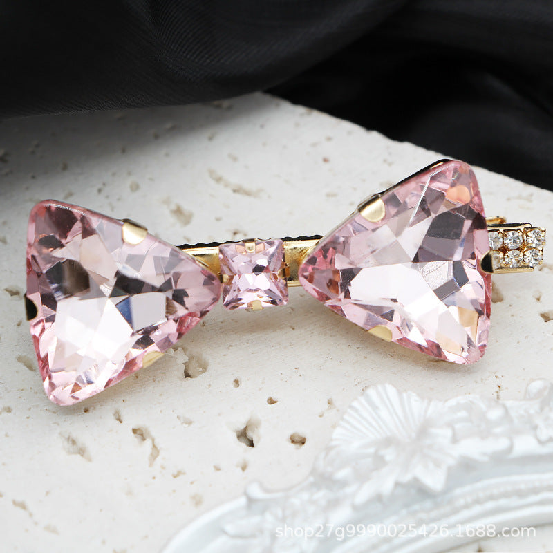Crystal Bow Hair Pin