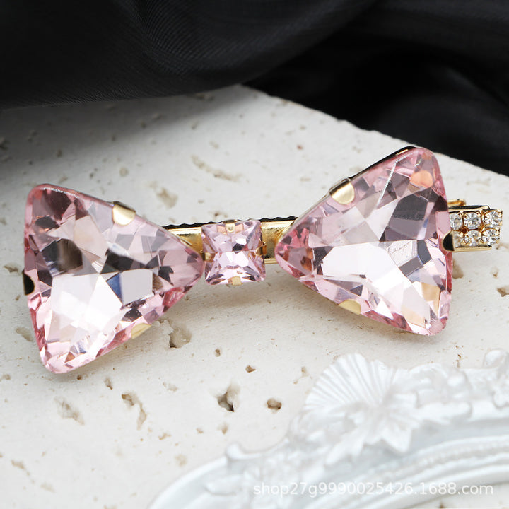 Crystal Bow Hair Pin