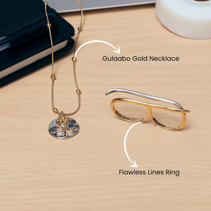 Power Siren Rings and Necklace Set