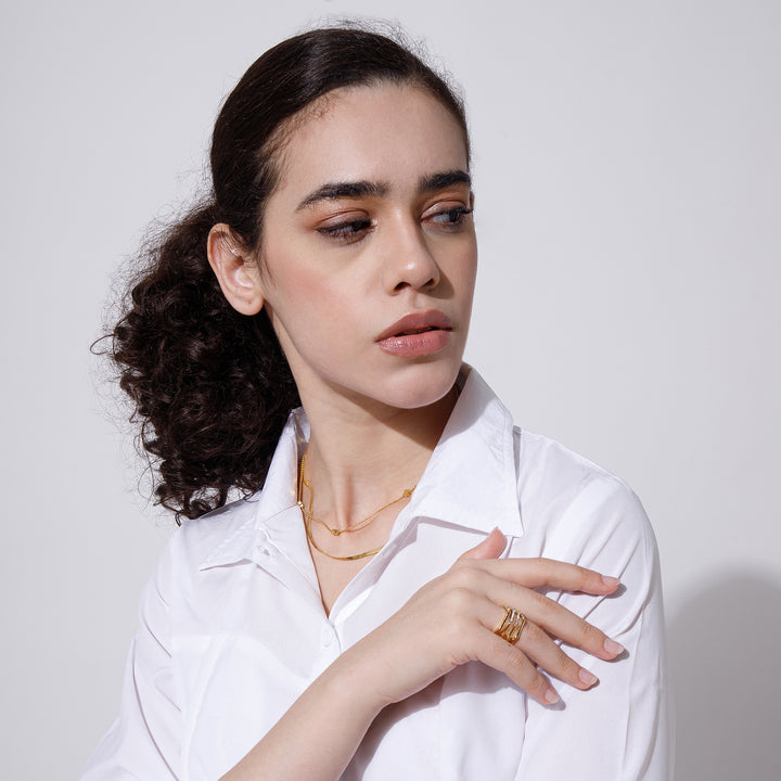 Iconic Gleam Layered  Jewellery Set