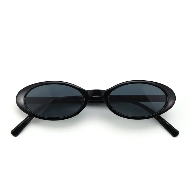 Obscura Oval Classic Shades - Black | Salty