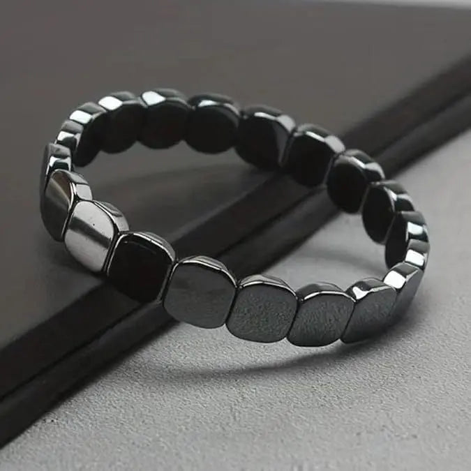 Obsidian Block Bracelet | Salty