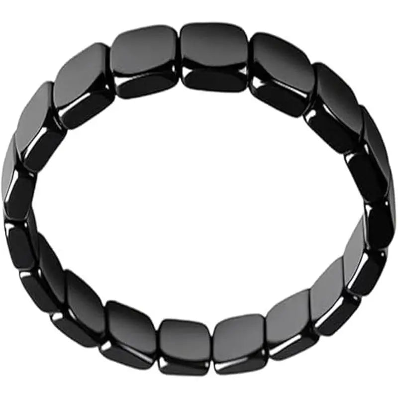 Obsidian Block Bracelet | Salty