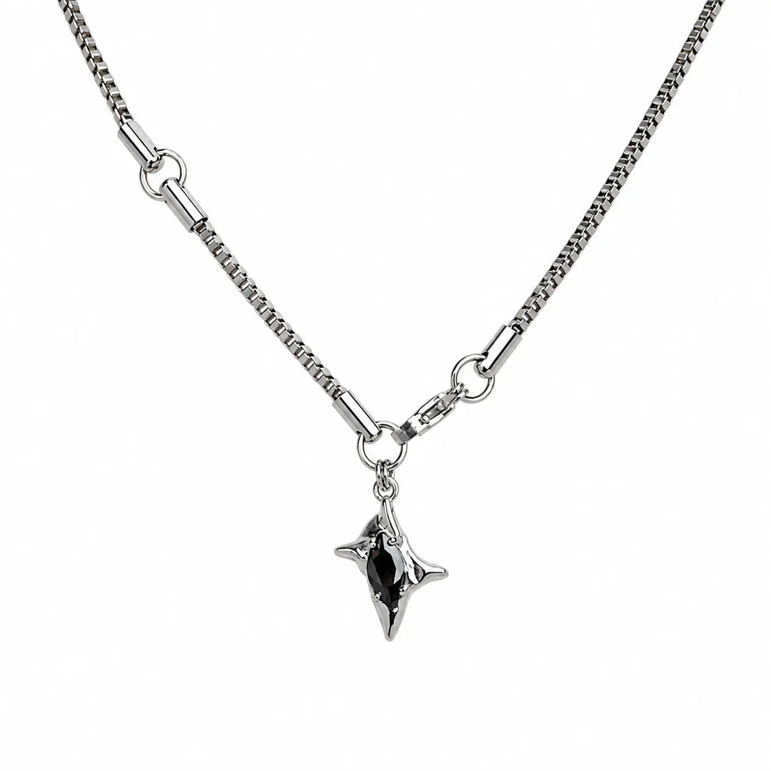 Obsidian Thorn Necklace | Salty