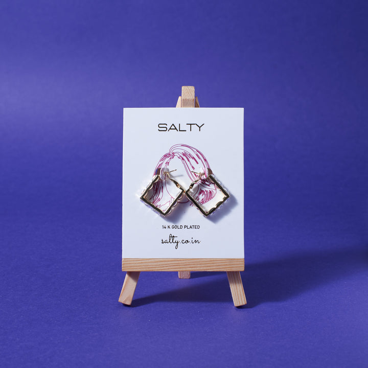 Oceanic Gleam Earrings - Salty Accessories