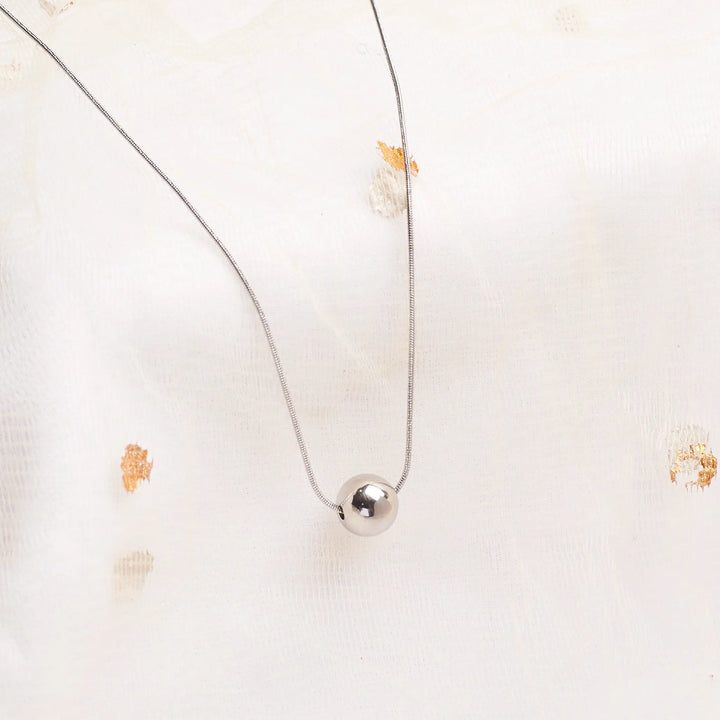Dream Ball Silver Necklace - Salty Accessories