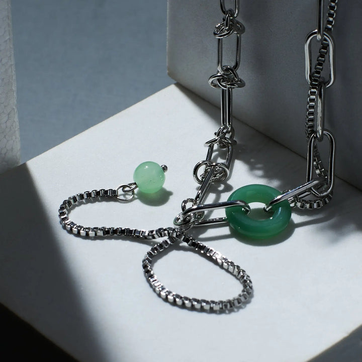 Onyx of the Cosmos Necklace - Salty Accessories