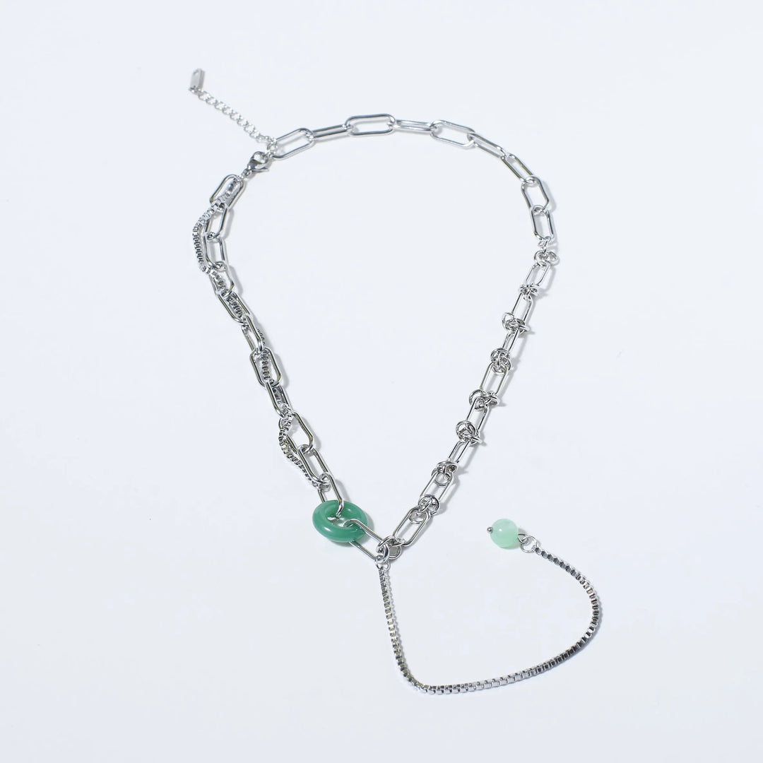 Onyx of the Cosmos Necklace - Salty Accessories