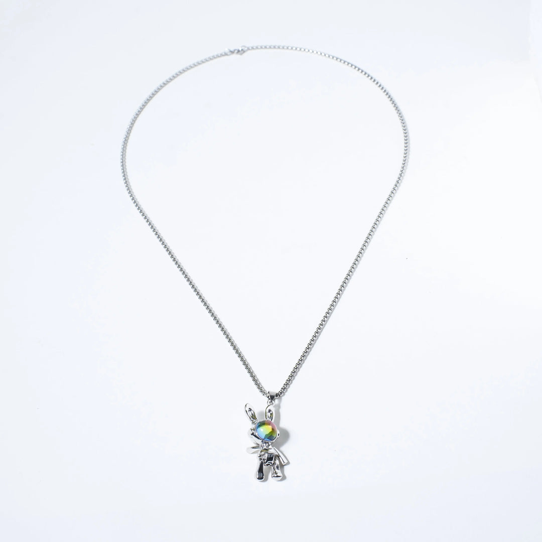 Opal Spaceman Stainless Steel Chain - Salty Accessories