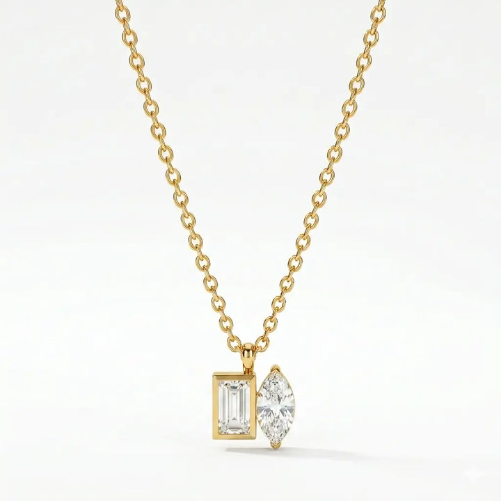 Opal Tag Earrings And Necklace Set | Salty