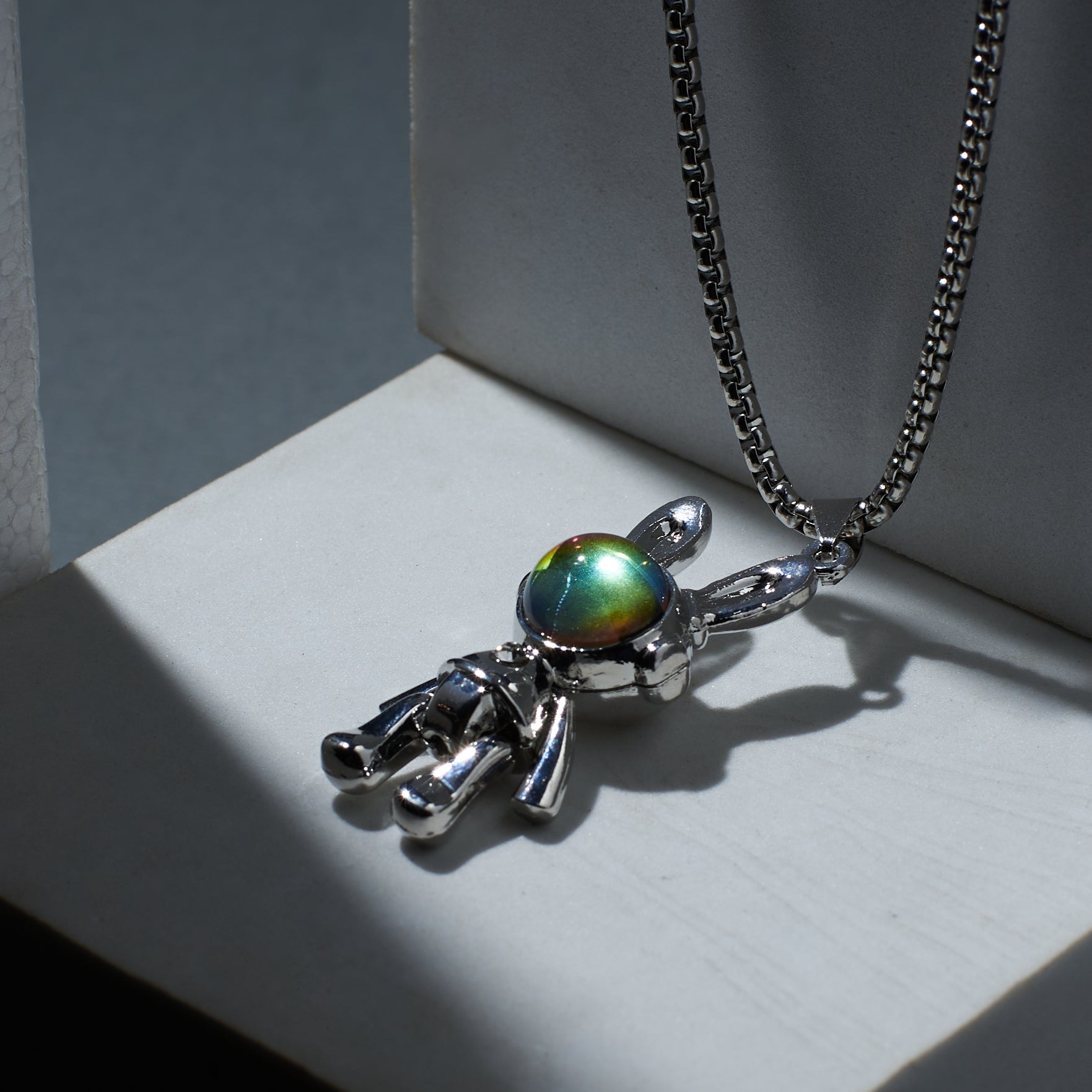 Opal Spaceman Stainless Steel Chain | Salty – Salty Accessories