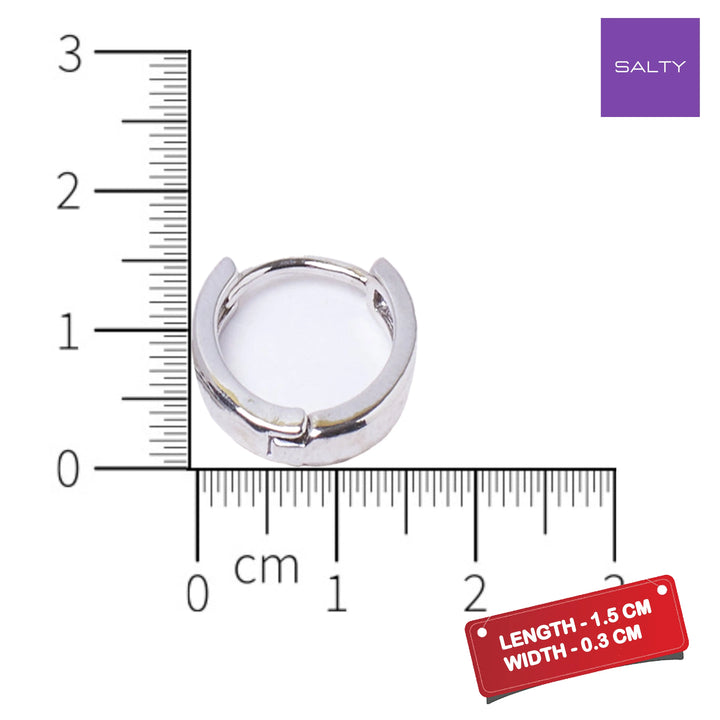 Open Chic Hoop - Salty Accessories
