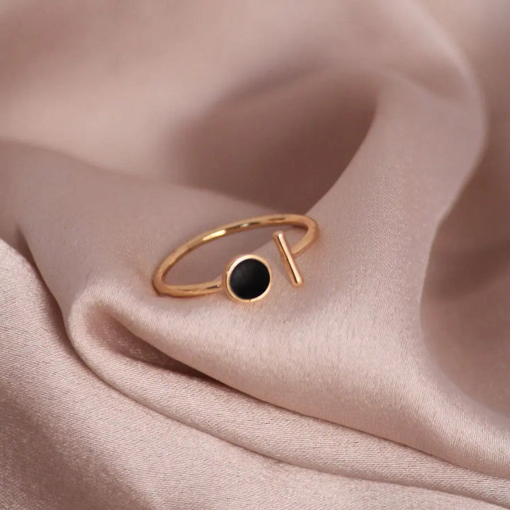 Open Toggle Clasp Ring -Gold - Salty Accessories