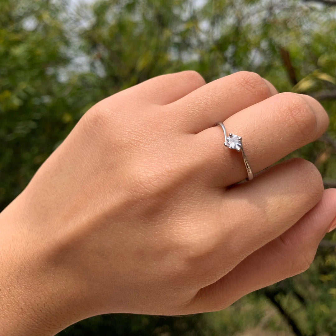 Opera Diamond Band- Silver - Salty Accessories