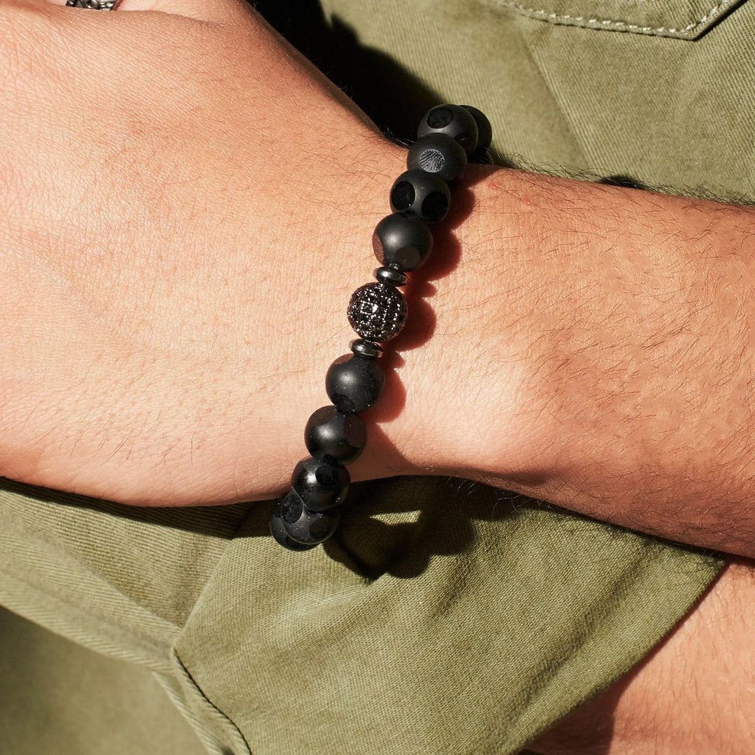 Organic Orbits Beaded Bracelet - Salty Accessories