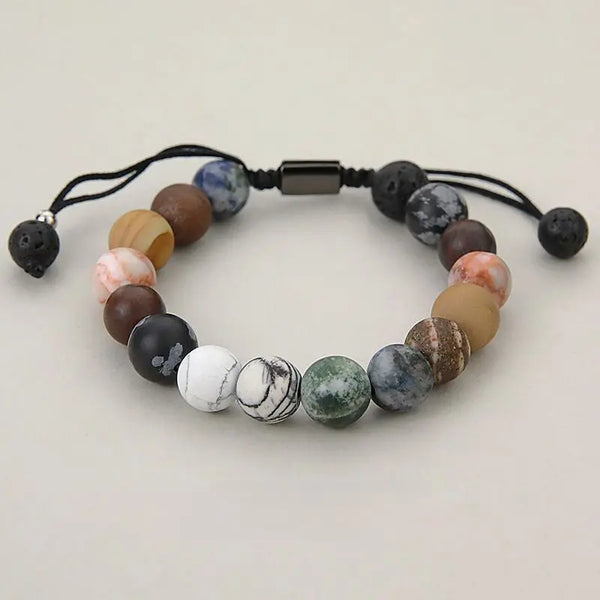 Outlander Bracelet with Mixed Stone Elements