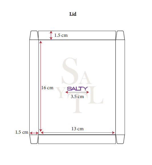 Passport Cover Box Butterpaper | Salty