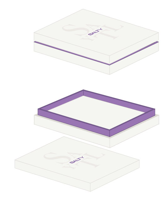 Passport Cover Box Butterpaper | Salty