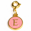 Pink Alphabet Charms
