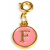 Pink Alphabet Charms